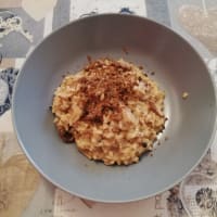 Mushroom and fresh truffle risotto