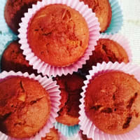 Muffins di carote gluten free