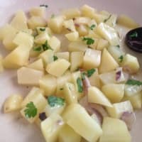 Gnocchetti Sardi Con Patate E Pomodorini Su Crema Di Broccolo step 1