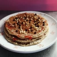 Whole vegan pancakes