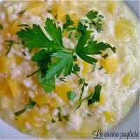 Risotto alla zucca e taleggio