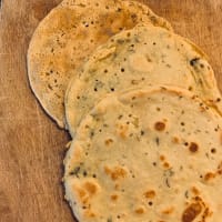 Light chickpeas crepes