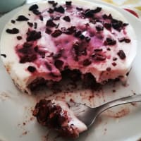 Black forest cheesecake Black forest cheesecake