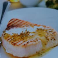 Swordfish in aromatic sauce