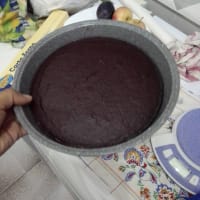 Pastel de verduras y chocolate con coco paso 3