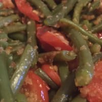 Crunchy green beans