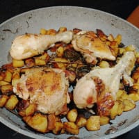 Pollo con finocchietto selvatico, arancia e patate step 5