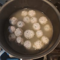 Albóndigas de pollo con hierbas paso 3