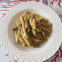 Pasta zucchine e pancetta