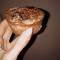 Raspberry and chocolate muffins step 2
