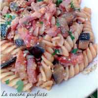 Eggplant And Bacon Pasta