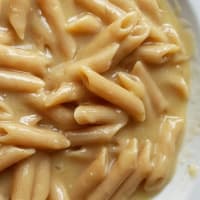 Pasta with potato cream and pecorino cheese