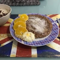 Proteína y sabroso desayuno.