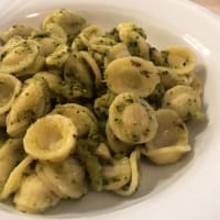 Orecchiette with turnip greens Orecchiette with turnip greens