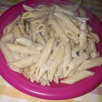 Pasta Panzana (Bacon and Eggplant) Pasta Panzana (Bacon and Eggplant)
