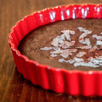 Pastel de chocolate y café con almendras con bajo índice glucémico