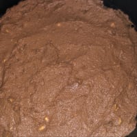 Brownies de proteínas con avena paso 5