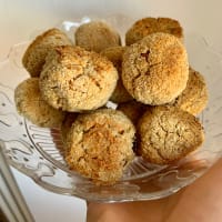 Chickpea and carrot balls