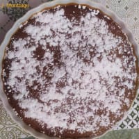 Torta di castagne e cioccolato