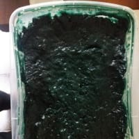 Nicecream banana and spirulina step 2