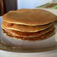 Soybean pancakes