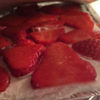 Vegan strawberry tiramisu step 7