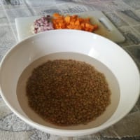 Lentil ragout step 2