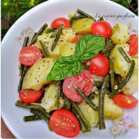 green beans and tomatoes Potato Salad