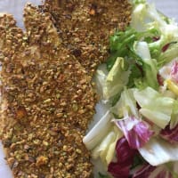 Pistachio crusted chicken breast