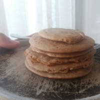 Mini pancake vegani senza zucchero