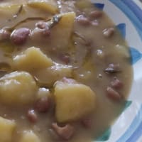 Zuppa fagioli e patate