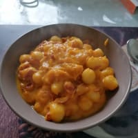 Gnocchi con zucca e bresaola