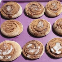 Cinnamon rolls senza uova e burro