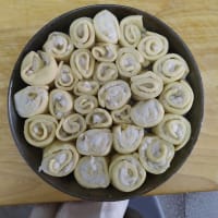 Rotoli al cocco e limone step 5