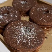 Biscotti vegan cocco e cioccolato