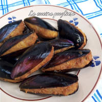 Stuffed fried mussels