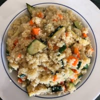 Quinoa alle due verdure