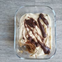 Cremoso di ceci vegano senza cottura con yogurt di soia paso 1