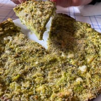 Tortino di broccoli e formaggio