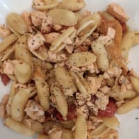 Pasta al salmone