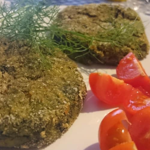 Burger di spinaci e patate