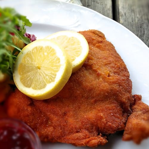 Cotoletta al forno senza uova