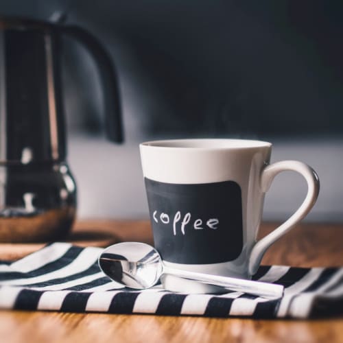 Colazione caffè e biscottini