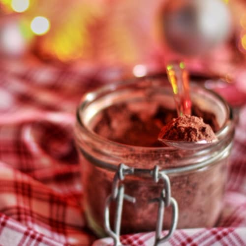 Preparato per cioccolata calda in tazza