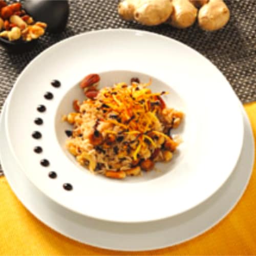 Rice with dried fruit