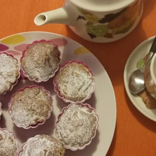 Muffins con mele e cannella