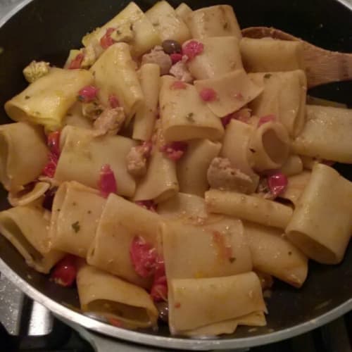 Paccheri fresh tuna