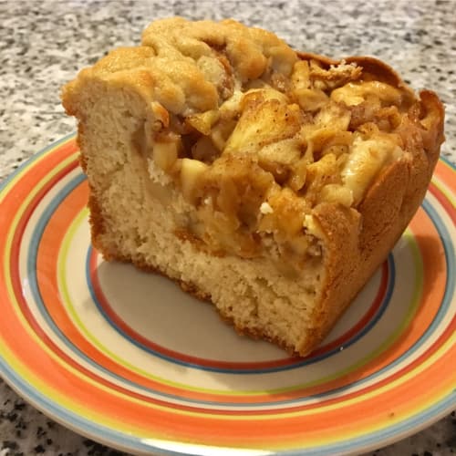 Plumcake puré de manzana y canela suave