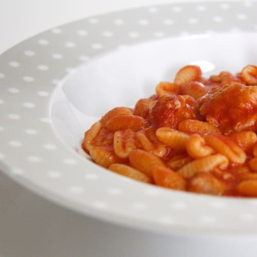 Gnocchetti sardi al ragù di salsiccia