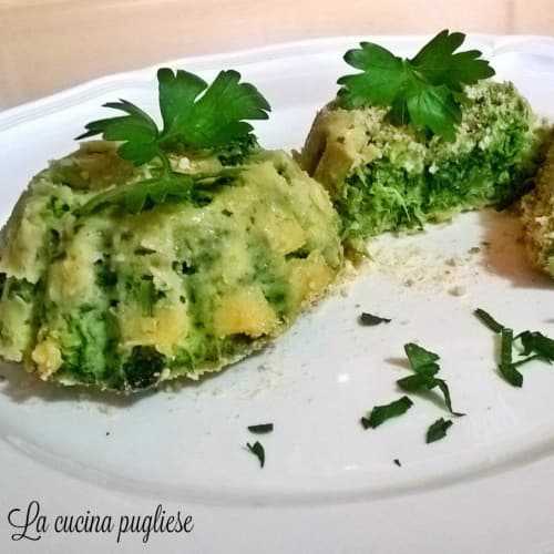 Pudín verdes de nabo